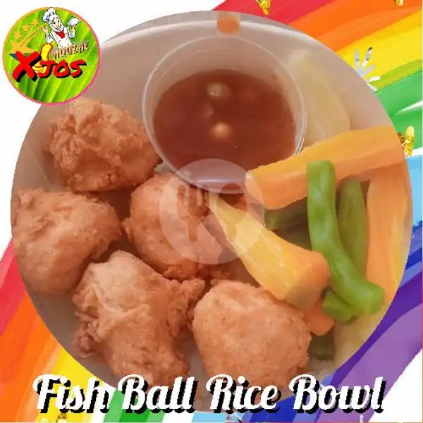 Fish Ball Rice Bowl | X-Jos Aquzae, Sedati
