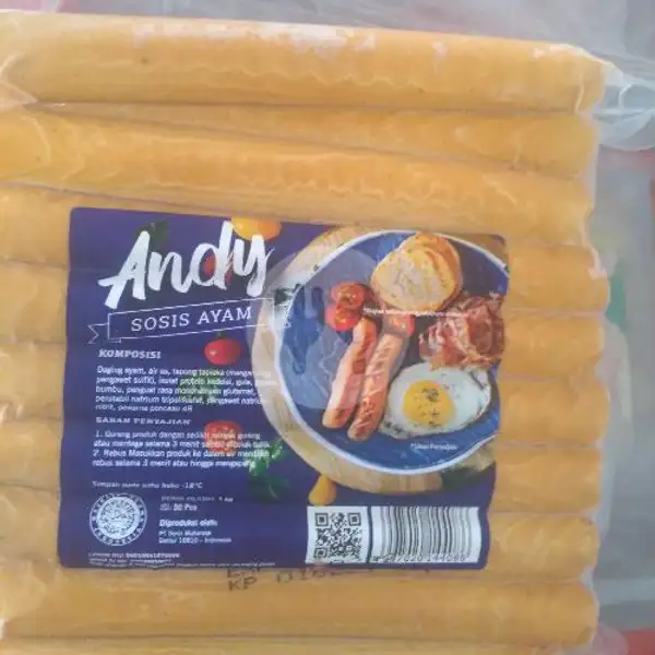 Andy Sosis Ayam New Long 30 | Tante Frozen N Cookies