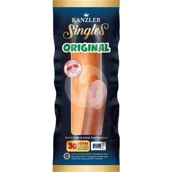 Kenzler Singles 65 g (Original) | Thia Durian, Cempaka Putih
