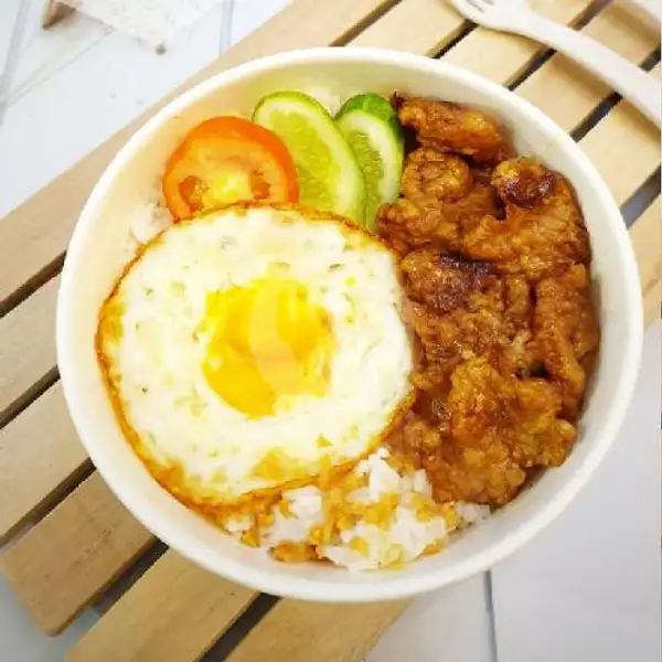 Rice Bowl Saus Mentega | Warung Makan Vinso
