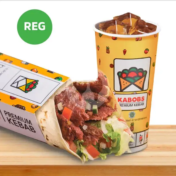Reg Combobs Classic Kebab | KABOBS - Premium Kebab, BTC Fashion Mall