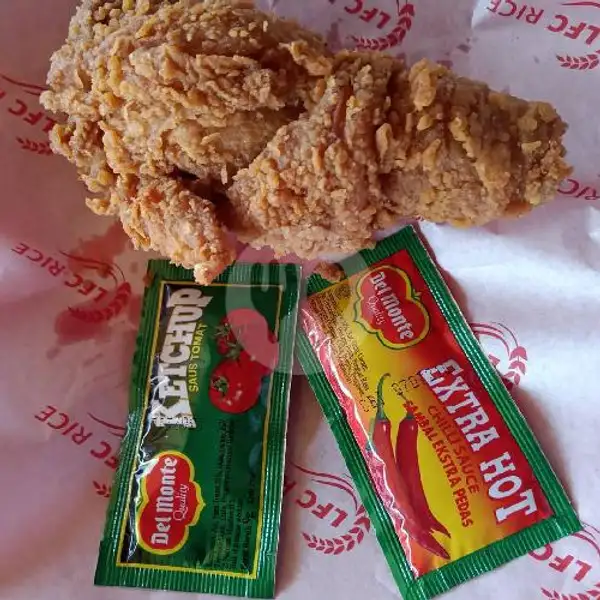 Original Paha Bawah | Liber'o Fried Chicken, Cabang Kimaja-1 Way Halim