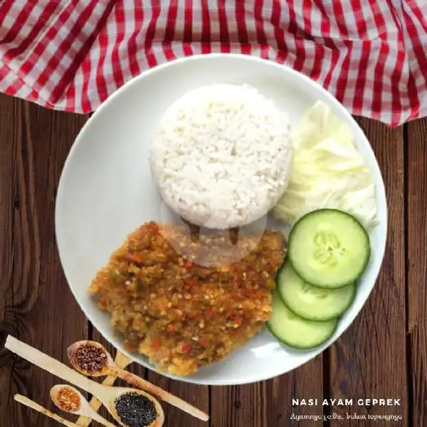 Nasi Ayam Crispy Geprek | Kulit Emak (Spesial Nasi Kulit Ayam), Sinduadi