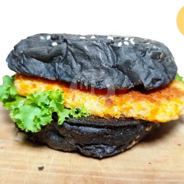 Black Chicken Burger | ZS Burger, Sukabumi