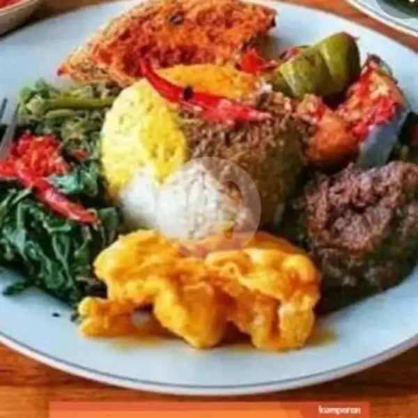 Nasi Padang (Ayam Bakar) | Love Vegetarian, Batam Kota
