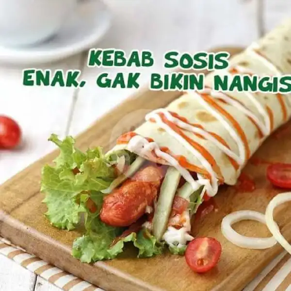 Paket 5 Kebab Sosis + Telor | Arabian Kebab & Burger, Kisaran Barat