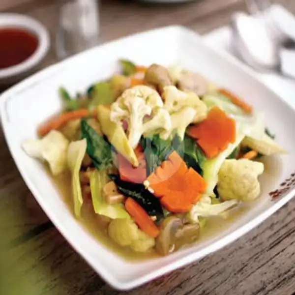 Mix Vegetables in Oyster | Black Canyon Coffee, Palembang Icon