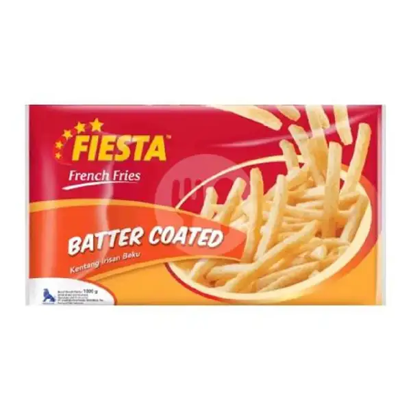Fiesta Kentang Batter Coated 1kg | Bumba Frozen Food