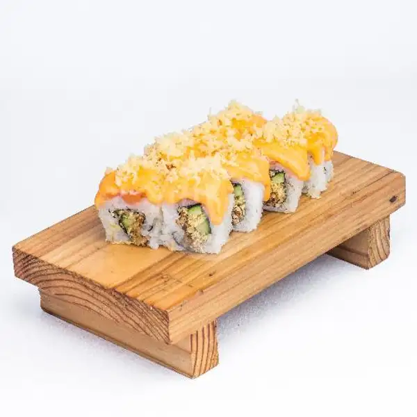 Fried Salmon Skin Roll | Sushi Gage