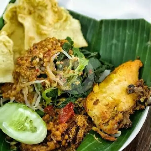 Nasi Pecel Ayam |  Pawon Yuk Tin, Gubeng