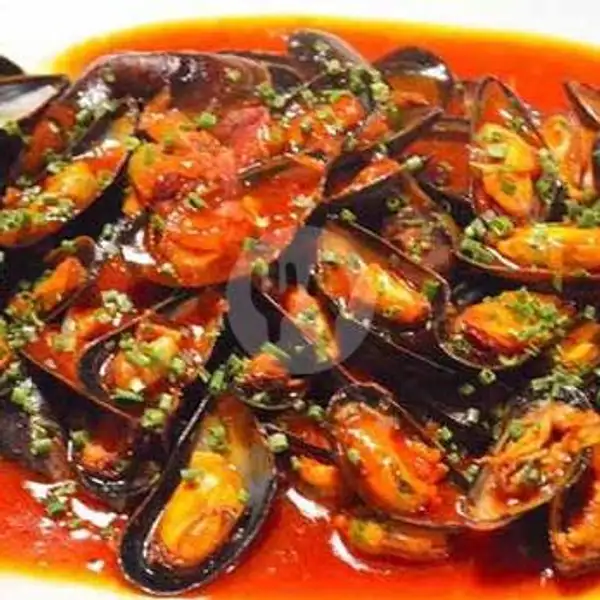 Kerang Ijo Saus Tomat | Seafood Dinar 79