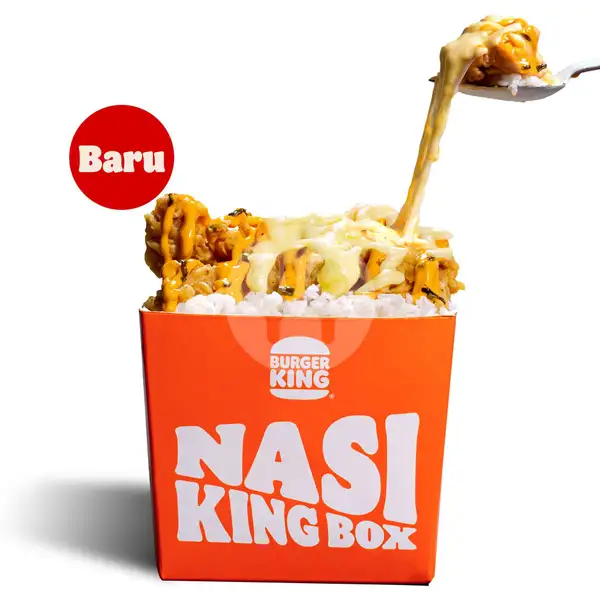 Mozza Jalapeno Ayam Nasi King Box | Burger King, Batam Center