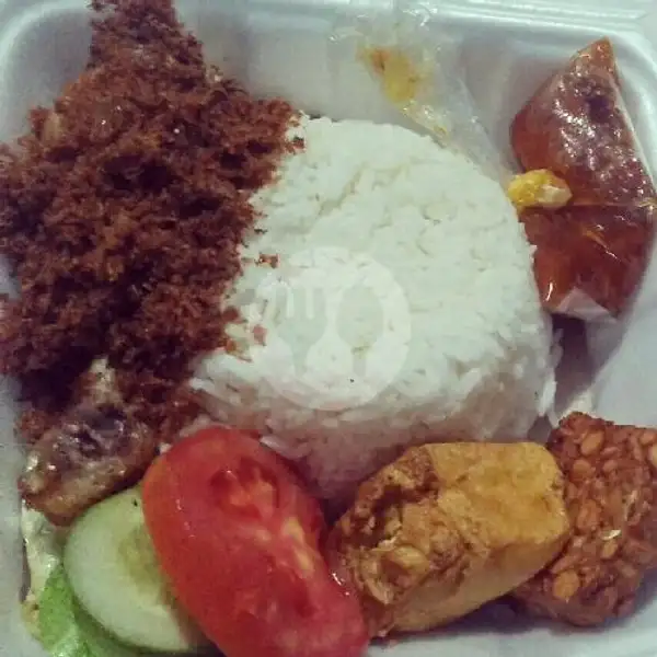 Paket Nasi Ayam Serundeng Sambal Kecap Pedas | Ayam Penyet dan Ayam Goreng Serundeng Bandung, Subyadinata