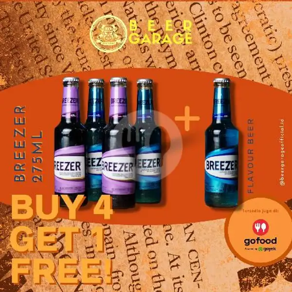 Paket Pomo Breezer All Variant Buy 4 Get 1 Free! | Beer Garage, Ruko Bolsena