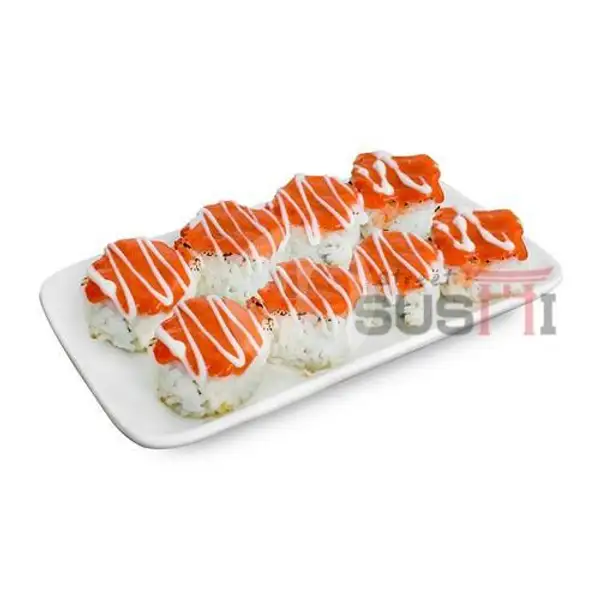 Lava Roll (8pcs) | Street Sushi, KSU Depok