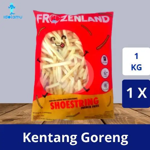 Frozenland Shoestring 1kg | Frozen Food, Tambun Selatan