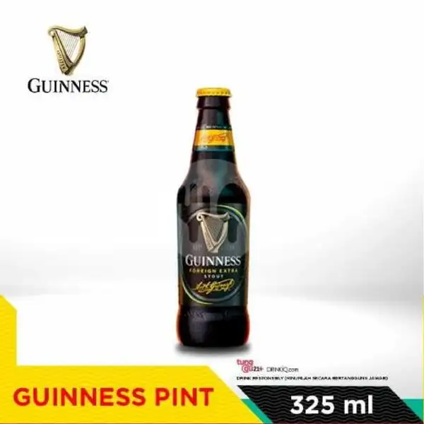 Guinness Pint 325ml | Buka Botol Green Lake