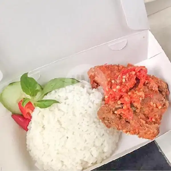 Paket Ikan Mahi Geprek GR ber 2 | GR Rice Box