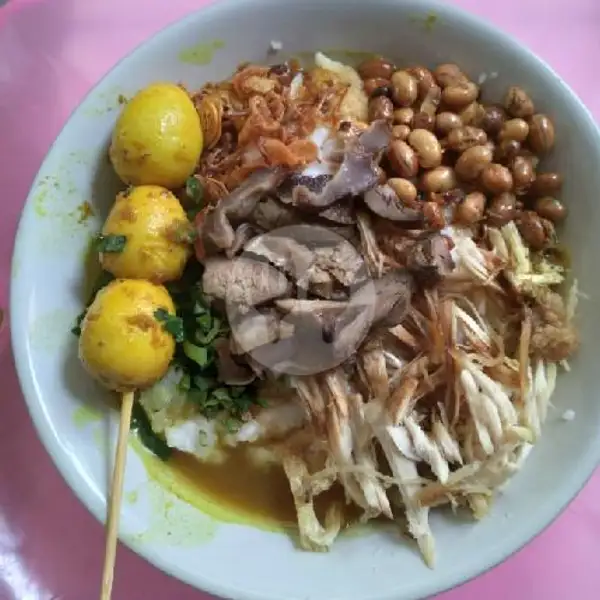 Bubur Ayam Spesial + Sate Telur Puyuh | BUBUR AYAM & BUBUR KACANG IJO KHAS MADURA