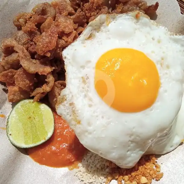 Crispy Chicken Skin Sambal Taichan | Taichan Addict, Tangerang