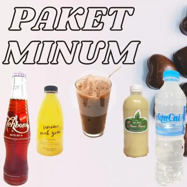 1 Air Mineral 300ml + 1 Air Mineral 600ml | Iga & Buntut Bakar Pawon