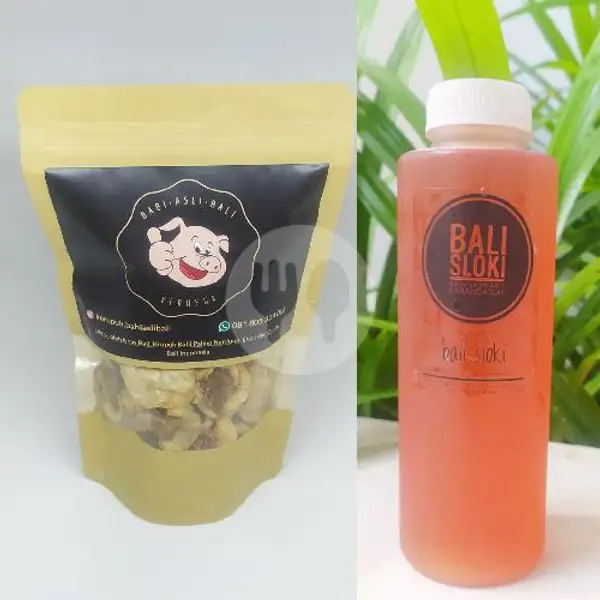 Paket Combo Arak Dan Kerupuk Babi | Bali Sloki