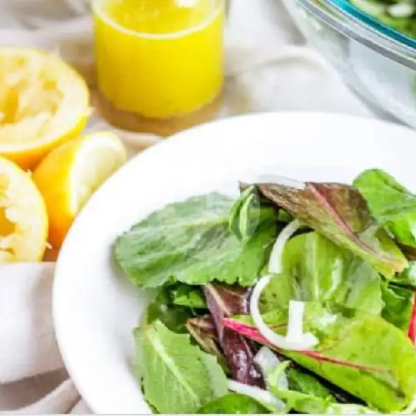 Salad Sayur Segar Dressing Mayo Lemon Pepper | Alabi Super Juice, Beji