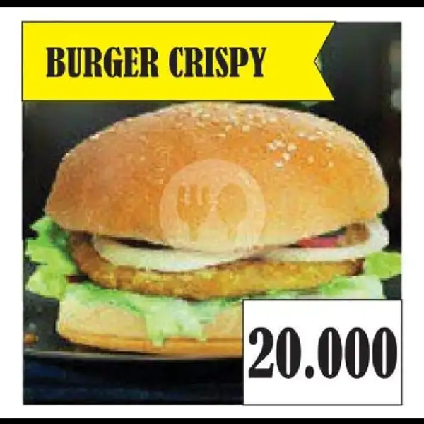 Burger Crispy (ayam) | Kebab Turki Aksa 1616, Limo