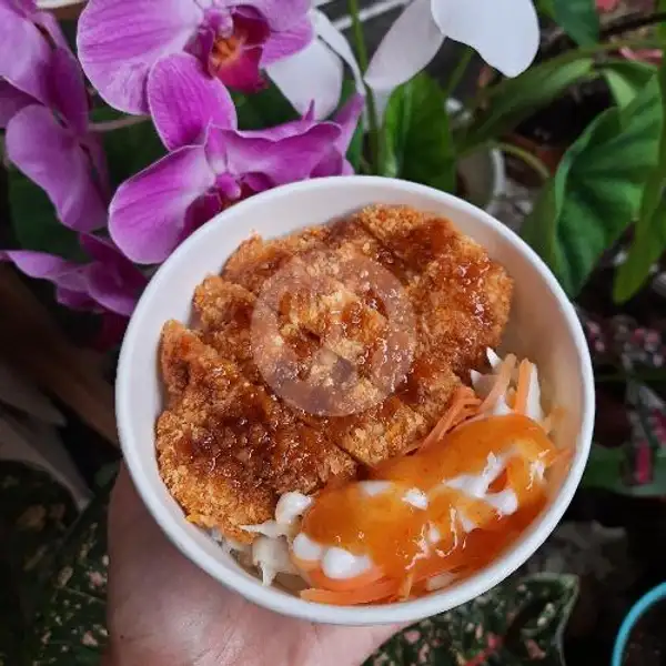 Chicken Katsu Ricebowl Saus Yakiniku | YamYam Cilacap, Rinenggo Asri