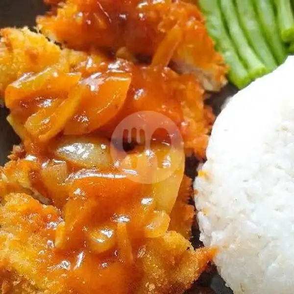 Chicken Katsu Nano + Nasi + Minuman | Bentoku, Terusan Babakan Jeruk 1