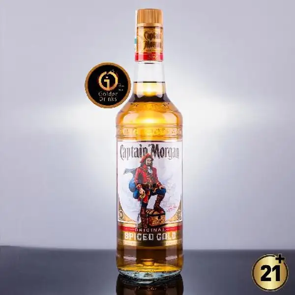 Captain Morgan Spiced Gold Rum 750ml | Golden Drinks