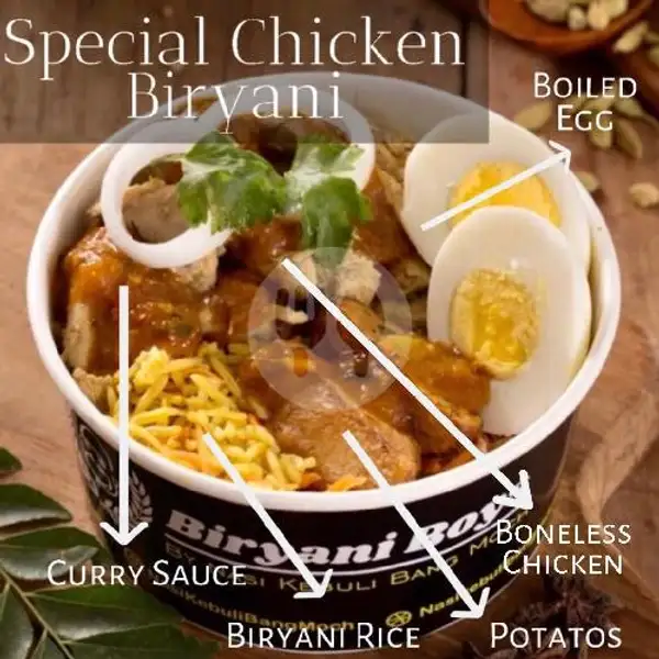 Special Chicken Biryani | Nasi Kebuli Bang Moch, Pondok Aren