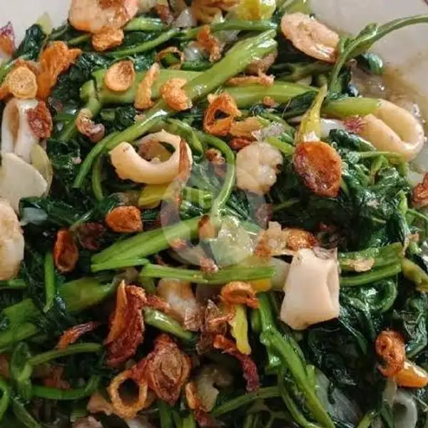Cah Kangkung Cumi | Seafood 48 NaufaL