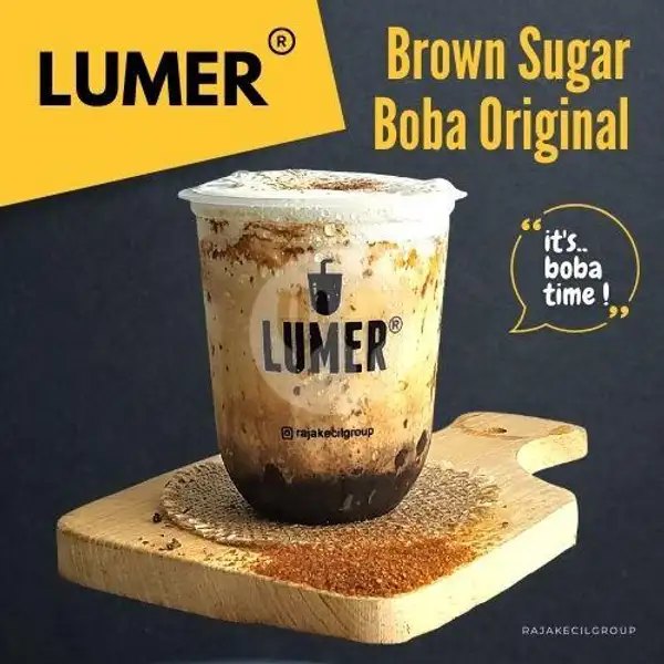 Brown Sugar Boba Original Kecil | Lumer, Gondomanan