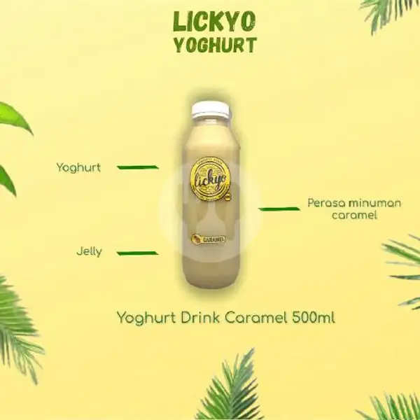 Yoghurt Drink Caramel 500ML | LickYo Creamy Yoghurt, Reog