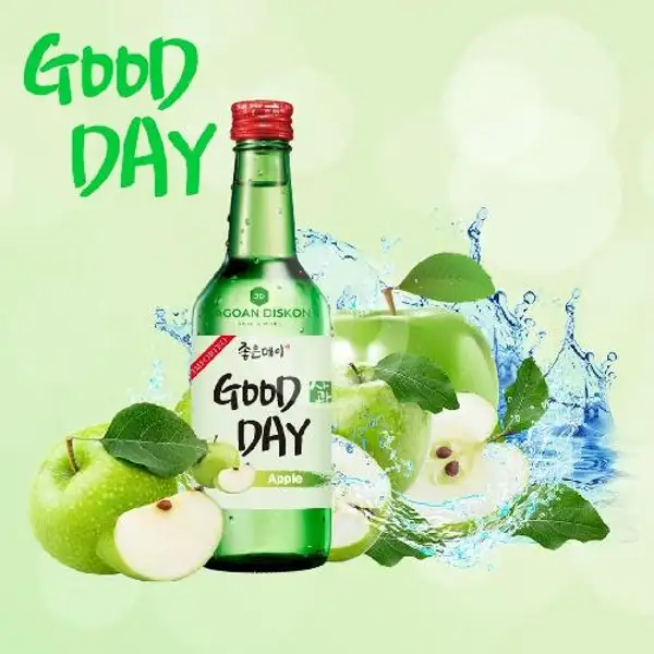 Soju Good Day Apple - Good Day Soju Import 360 Ml | KELLER K Beer & Soju Anggur Bir, Cicendo