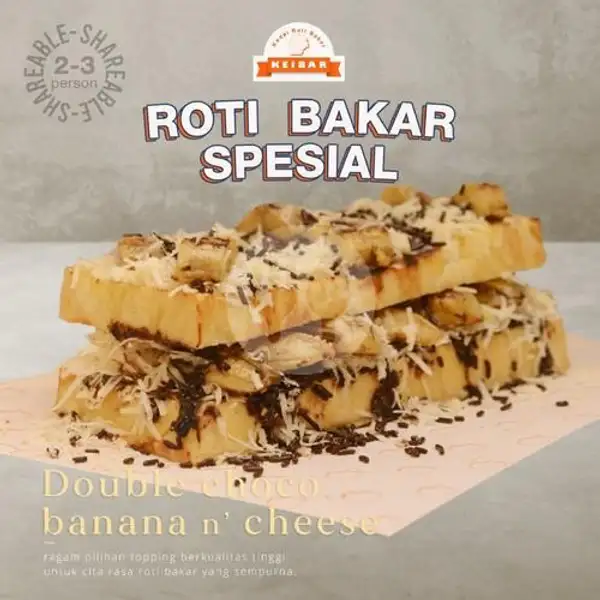 Spesial Double Choco Banana n' Cheese Medium | Keibar, Pondok Gede