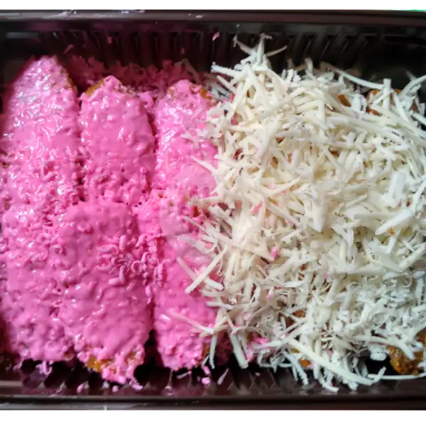 Pisang Strawberry Keju | Sambal Lalap &  Ayam Bakar Raffasyah, Letnan Mukmin