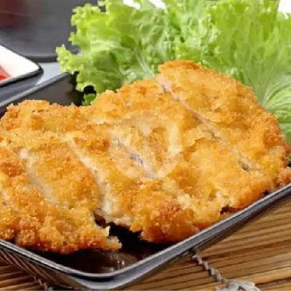 Chicken Katsu (Sauce Blackpepper) | Popcorn Chicken Alya & Cireng Isi & Cireng Crispy, Kebonagung
