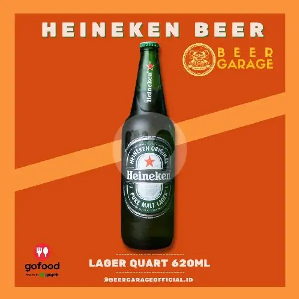 Heineken Botol / Quart 620ml | Beer Garage, Ruko Bolsena