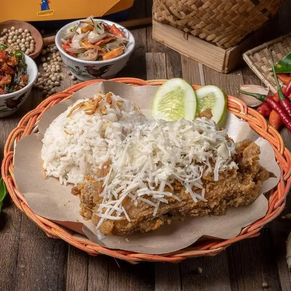Paket Nasi Liwet Ayam Keju | Ikan Ayam Geprek Kanayam, Jelambar