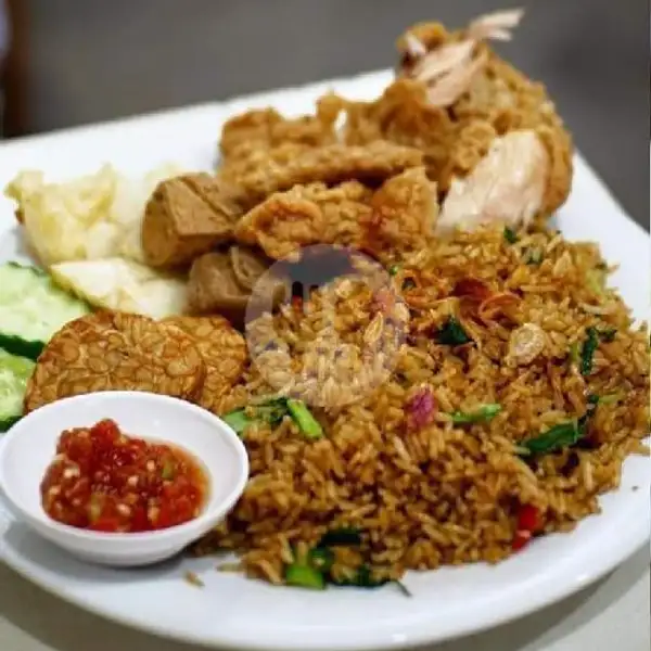 NASI GORENG+CHIKEN PAHA | Ayam Penyet Mantap, Bukit Bestari