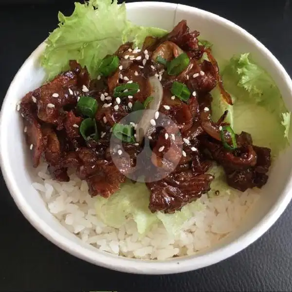 Beef Teriyaki with Rice | Kantin Gege, Sarijadi