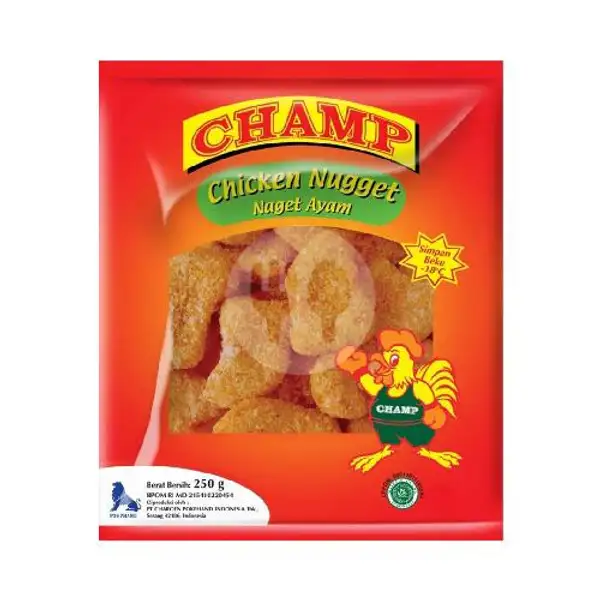Champ Chicken nugget 250 G | Bumba Frozen Food