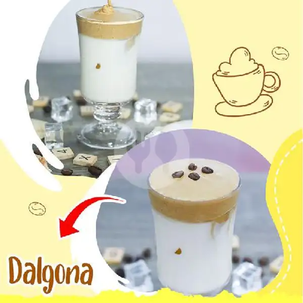 Es Dalgona Coffee | Level UP Coffee