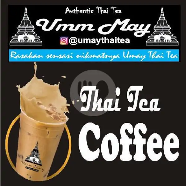 Thai Tea Coffee (large) | Umay Thaitea, RE Martadinata