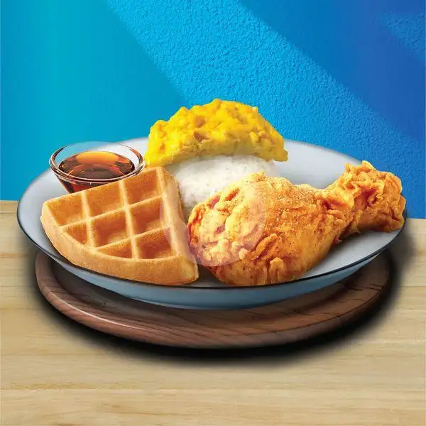 HHU 2 - Aroma Chicken, Rice, Egg & Waffle | A&W, Muara Karang