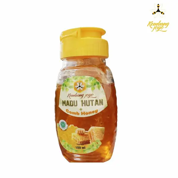 Madu Hutan + Comb Honey 140 gr | Madu Kembang Joyo, Ilir Timur 2