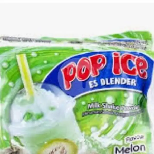 Pop Ice Rasa Melon ( Jumbo ) | Es Agar Agar Qila, Wonocolo