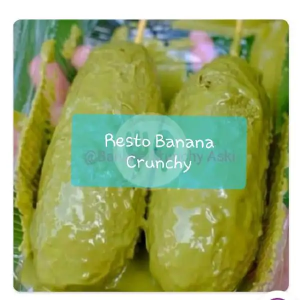 Banana Crunchy Greentea Toping Milo | Banana Crunchy, Pasar Kemis